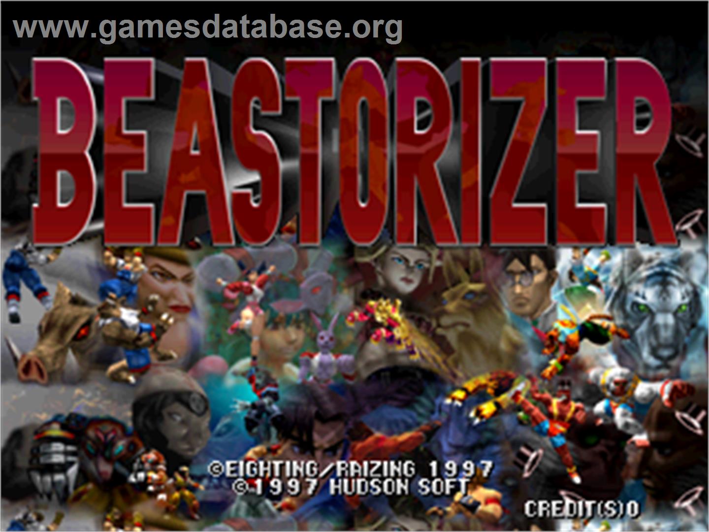Beastorizer - Arcade - Artwork - Title Screen