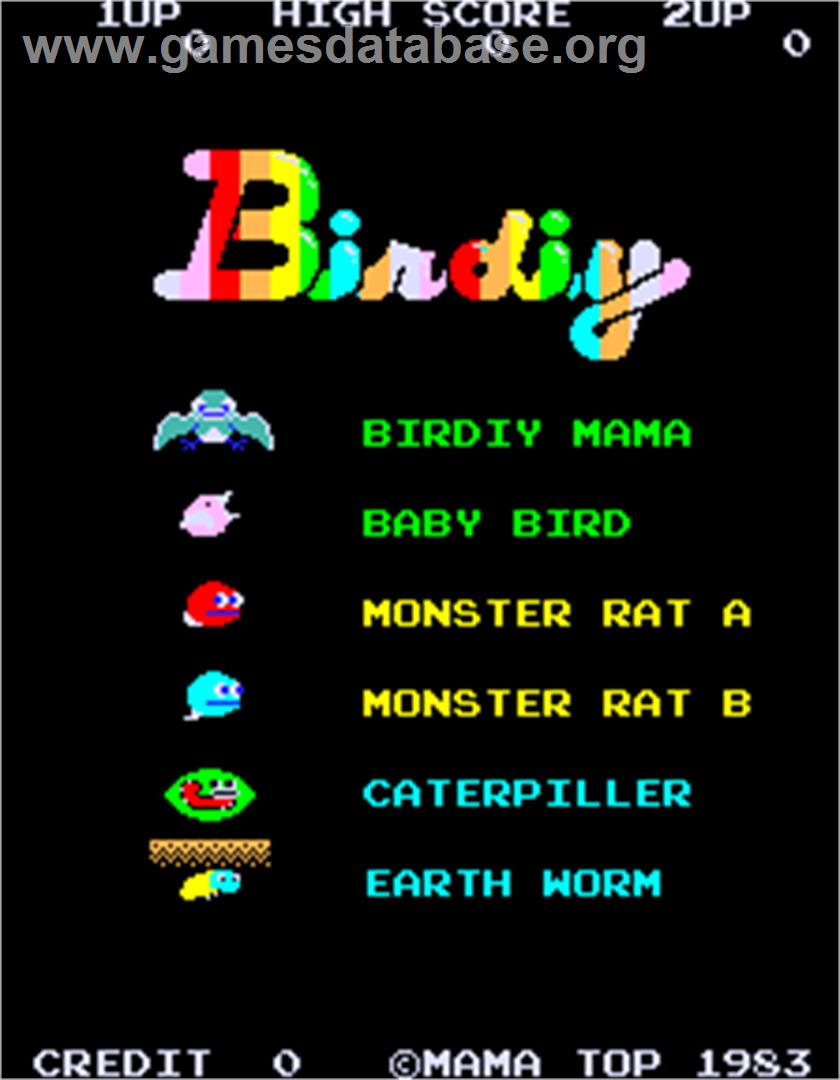 Birdiy - Arcade - Artwork - Title Screen
