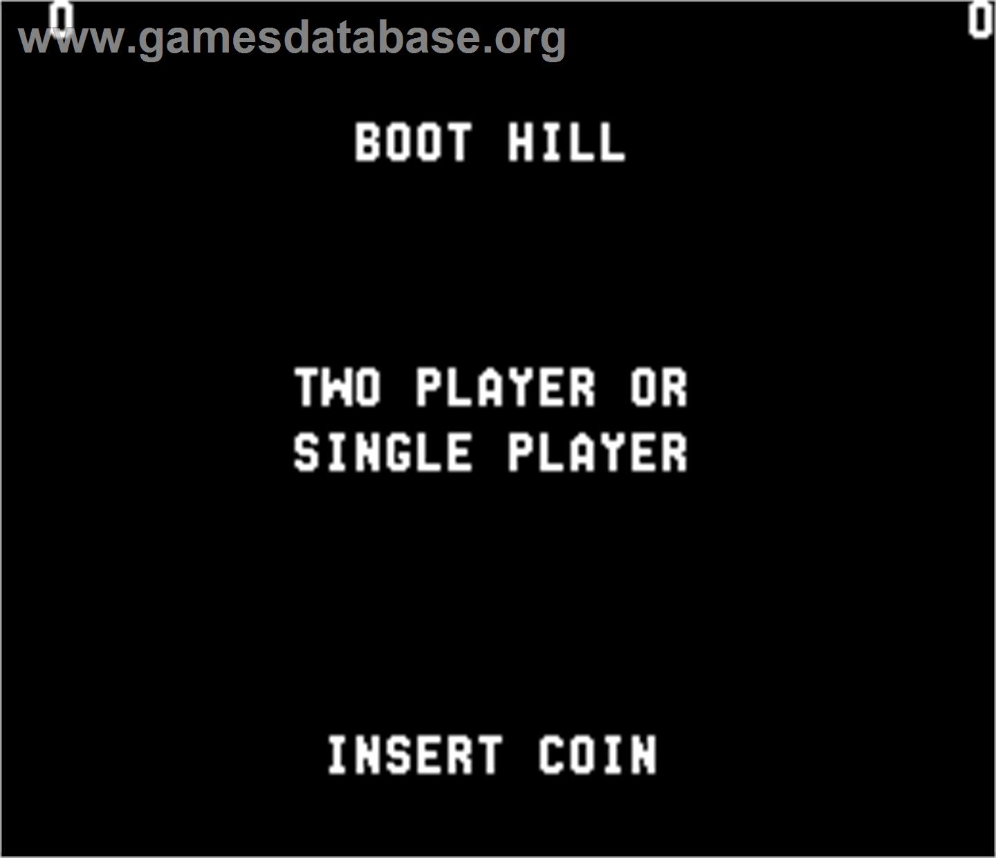 Boot Hill - Arcade - Artwork - Title Screen