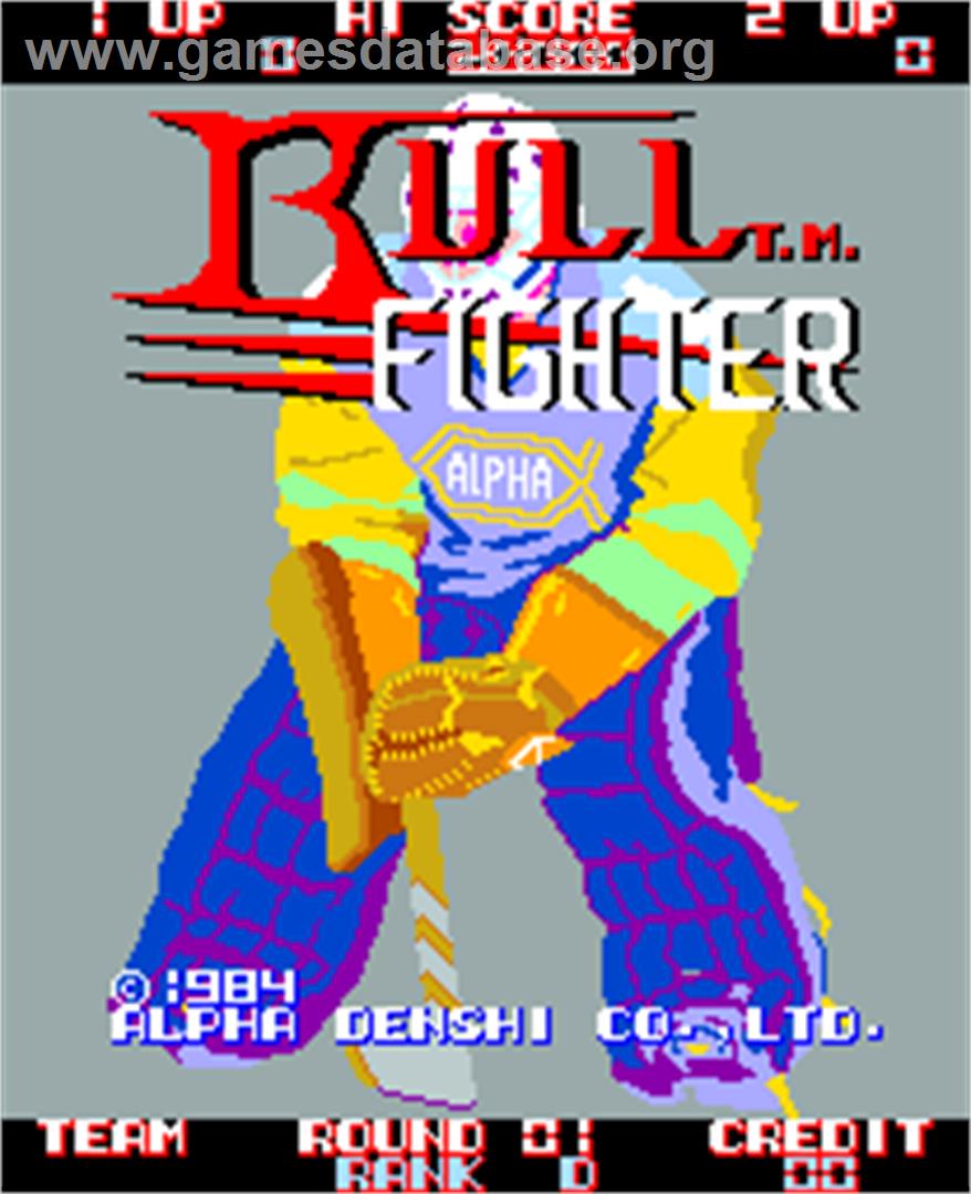Bull Fighter - Arcade - Artwork - Title Screen
