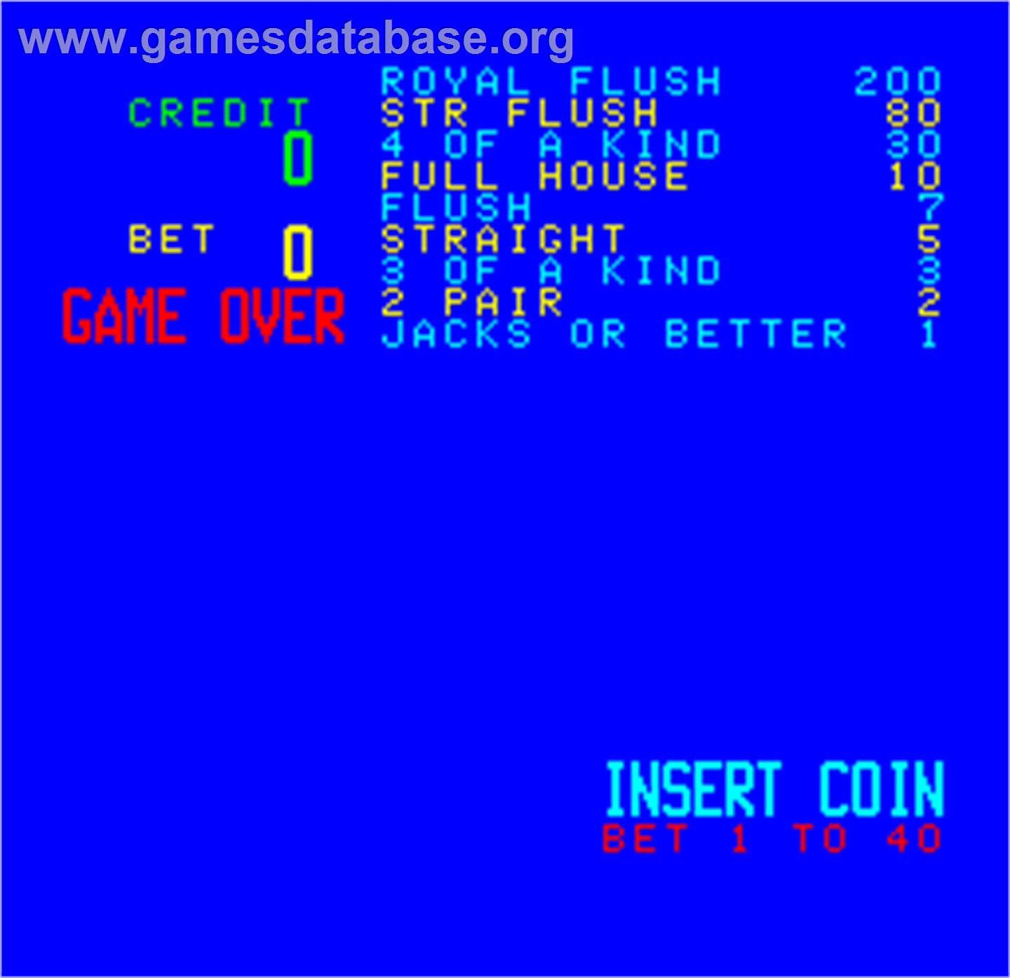 Cal Omega - Game 7.4 - Arcade - Artwork - Title Screen