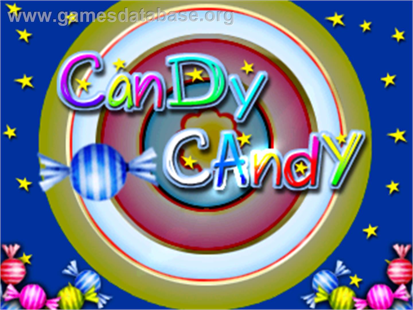 Candy Candy - Arcade - Artwork - Title Screen