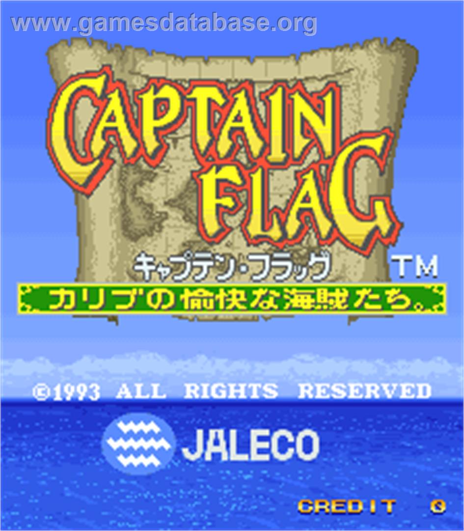 Captain Flag - Arcade - Artwork - Title Screen