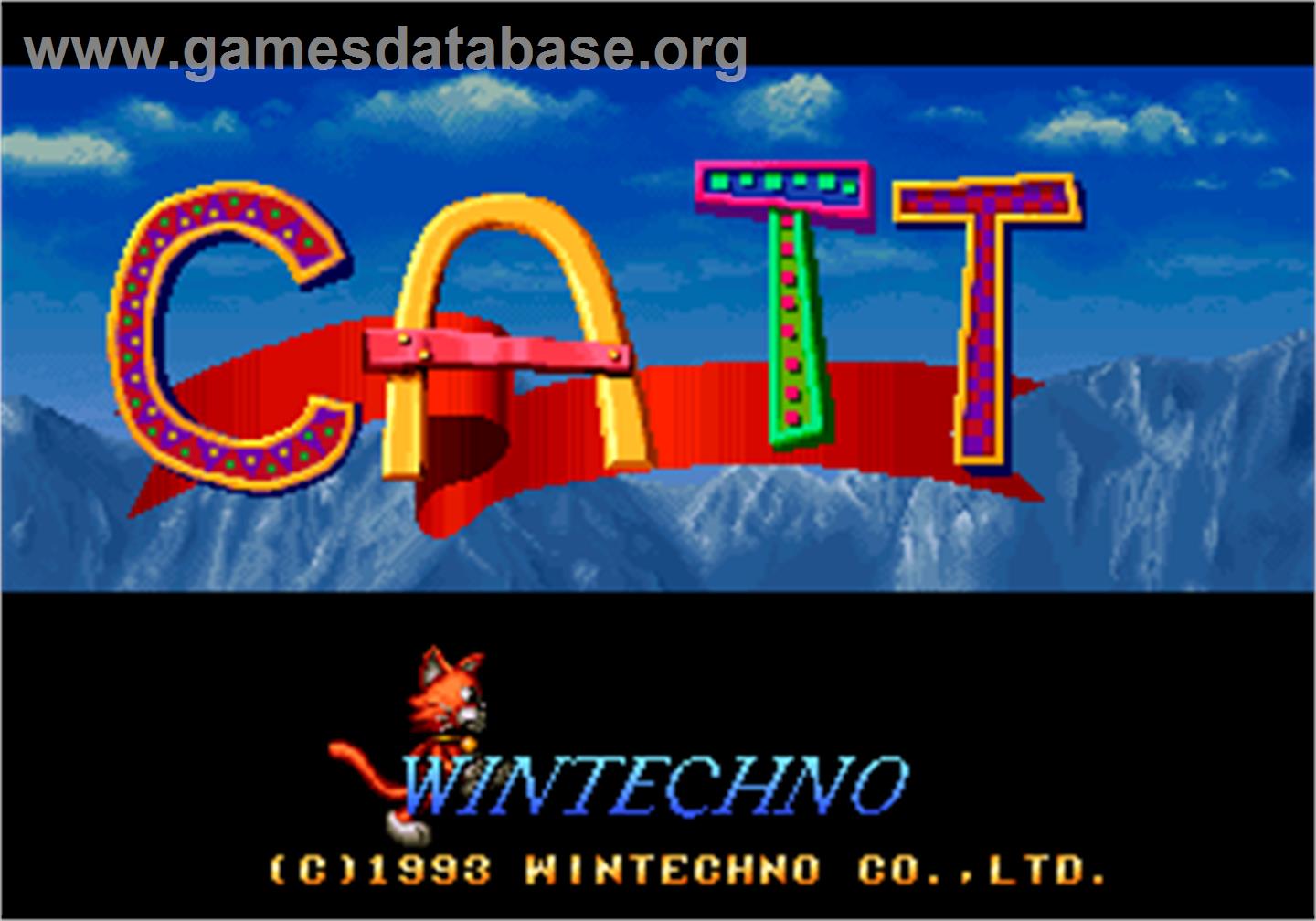 Catt - Arcade - Artwork - Title Screen