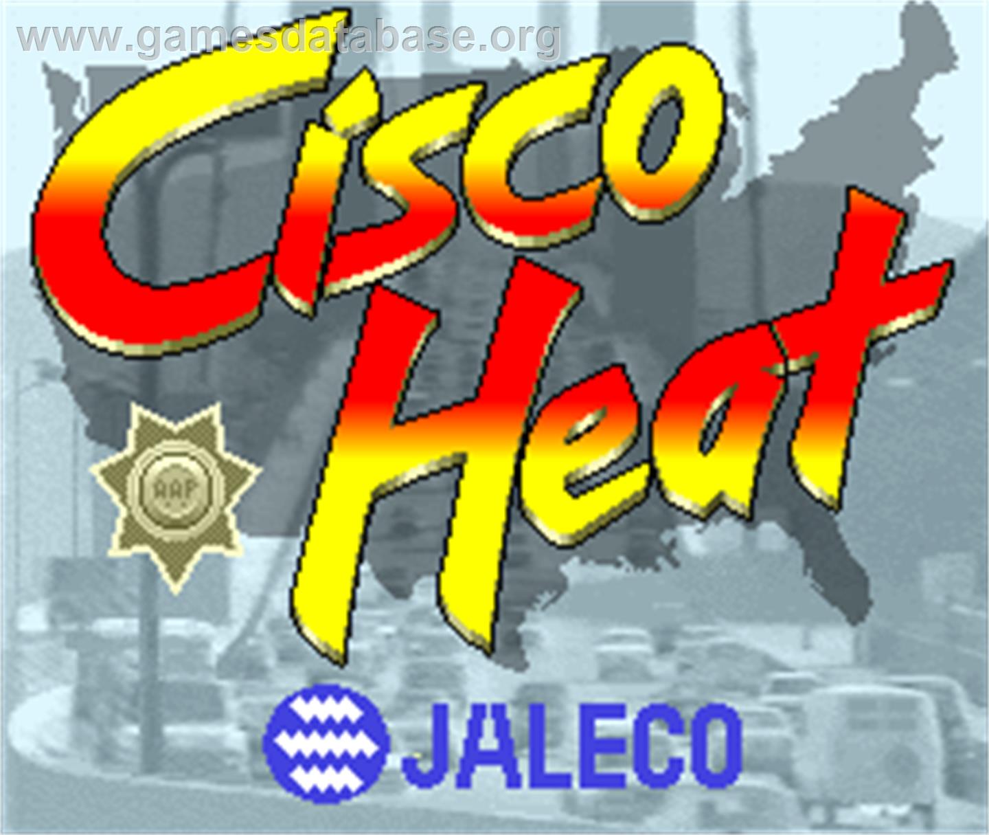 Cisco Heat - Arcade - Artwork - Title Screen