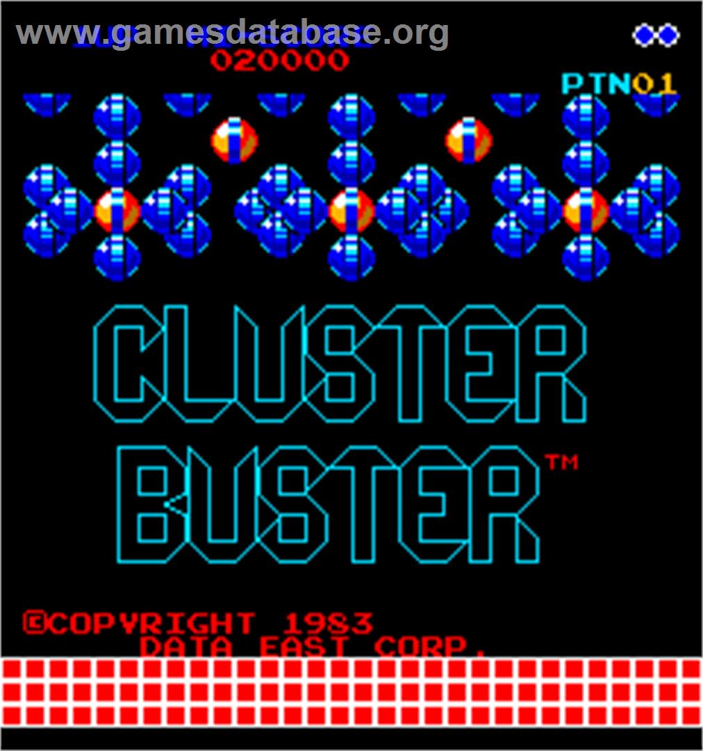 Cluster Buster - Arcade - Artwork - Title Screen