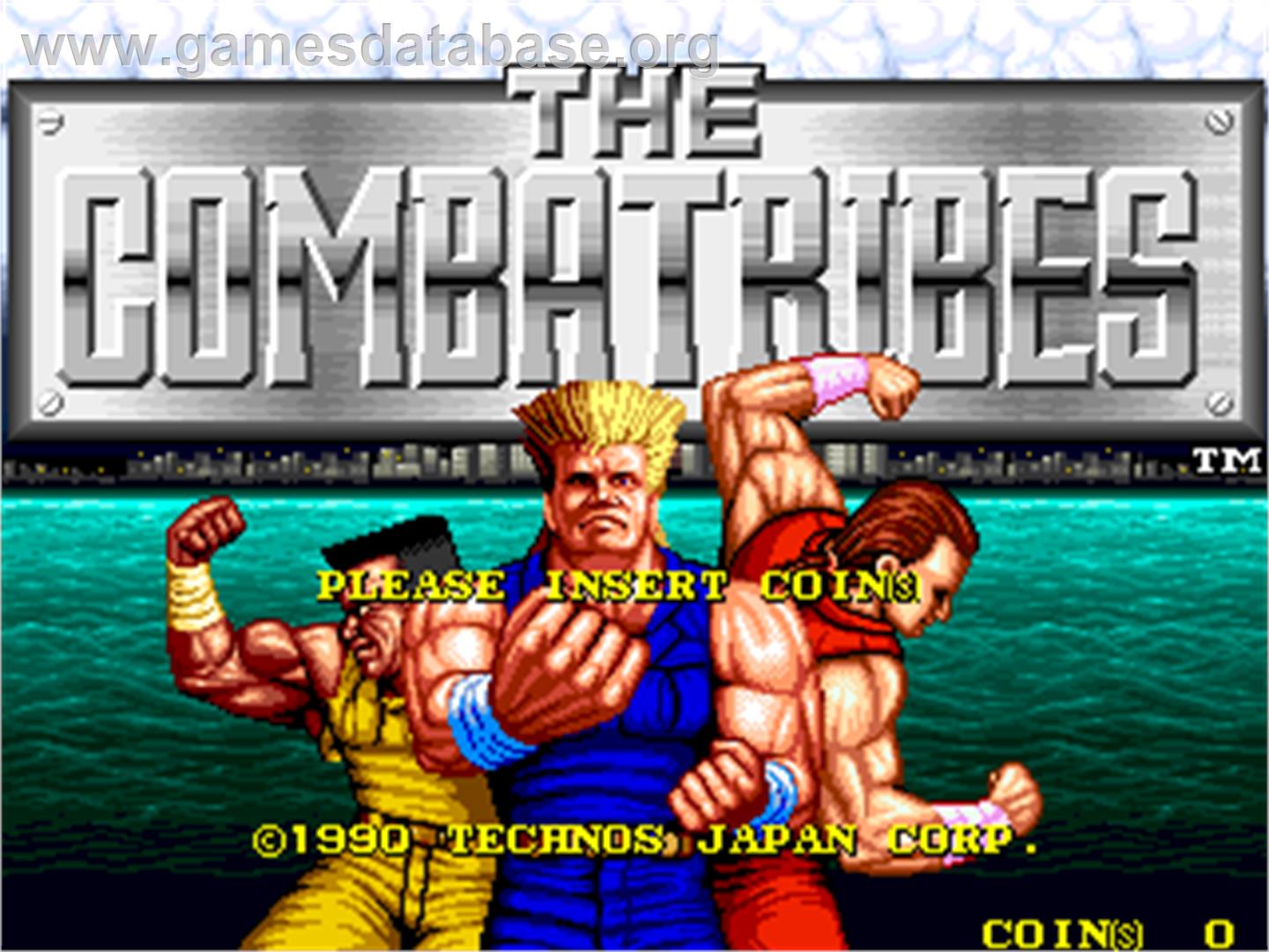 Combatribes, The - Arcade - Artwork - Title Screen