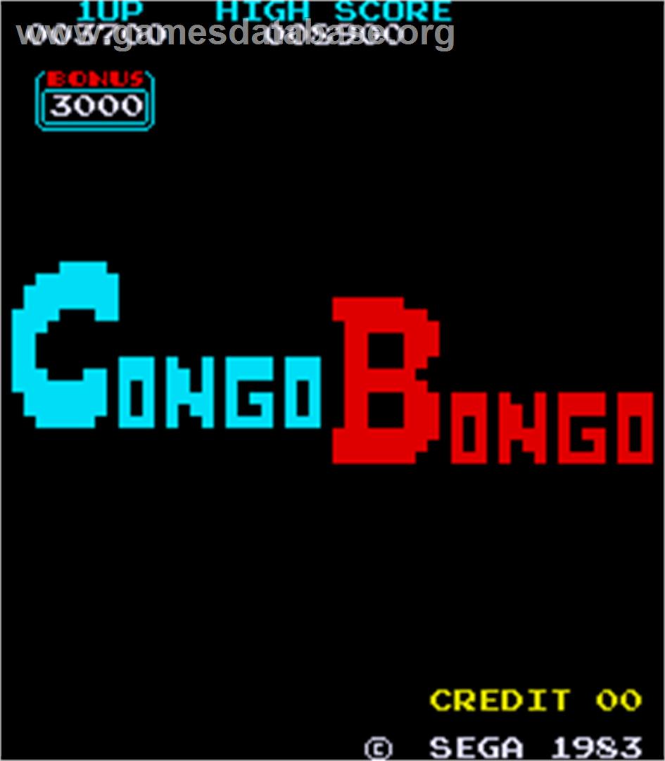Congo Bongo - Arcade - Artwork - Title Screen