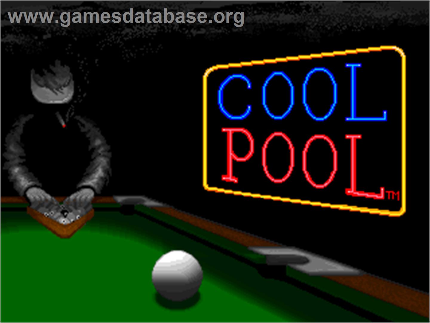 Cool Pool - Arcade - Artwork - Title Screen