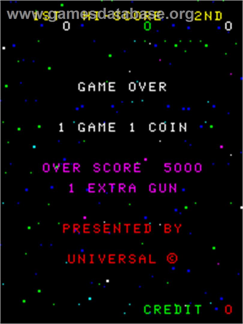 Cosmic Alien - Arcade - Artwork - Title Screen