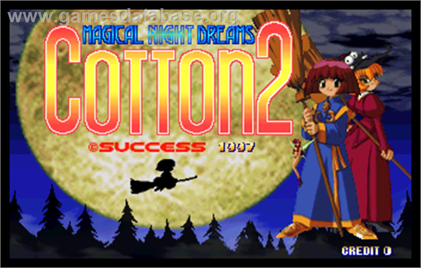 Cotton 2 - Arcade - Artwork - Title Screen