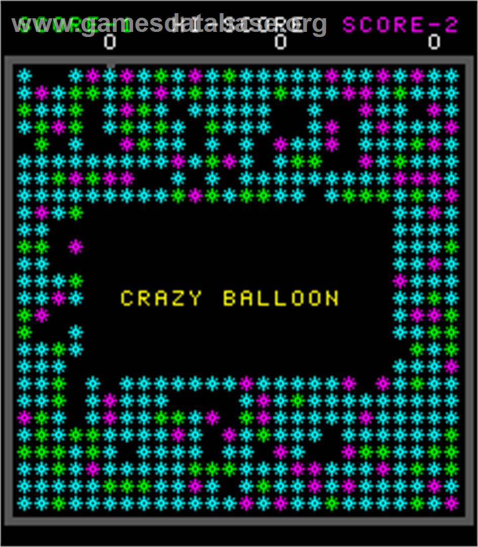 Crazy Balloon - Arcade - Artwork - Title Screen