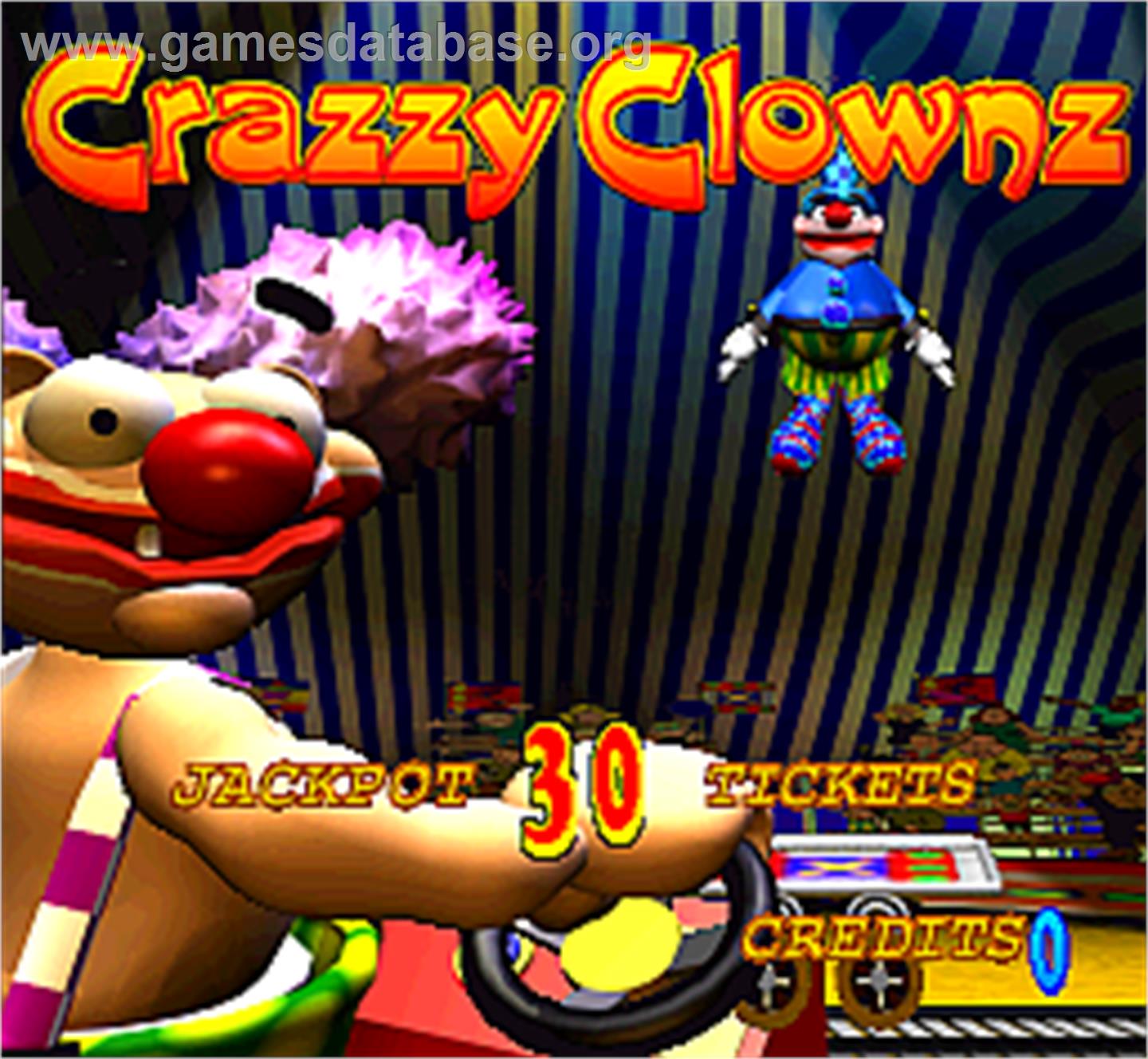 Crazzy Clownz - Arcade - Artwork - Title Screen
