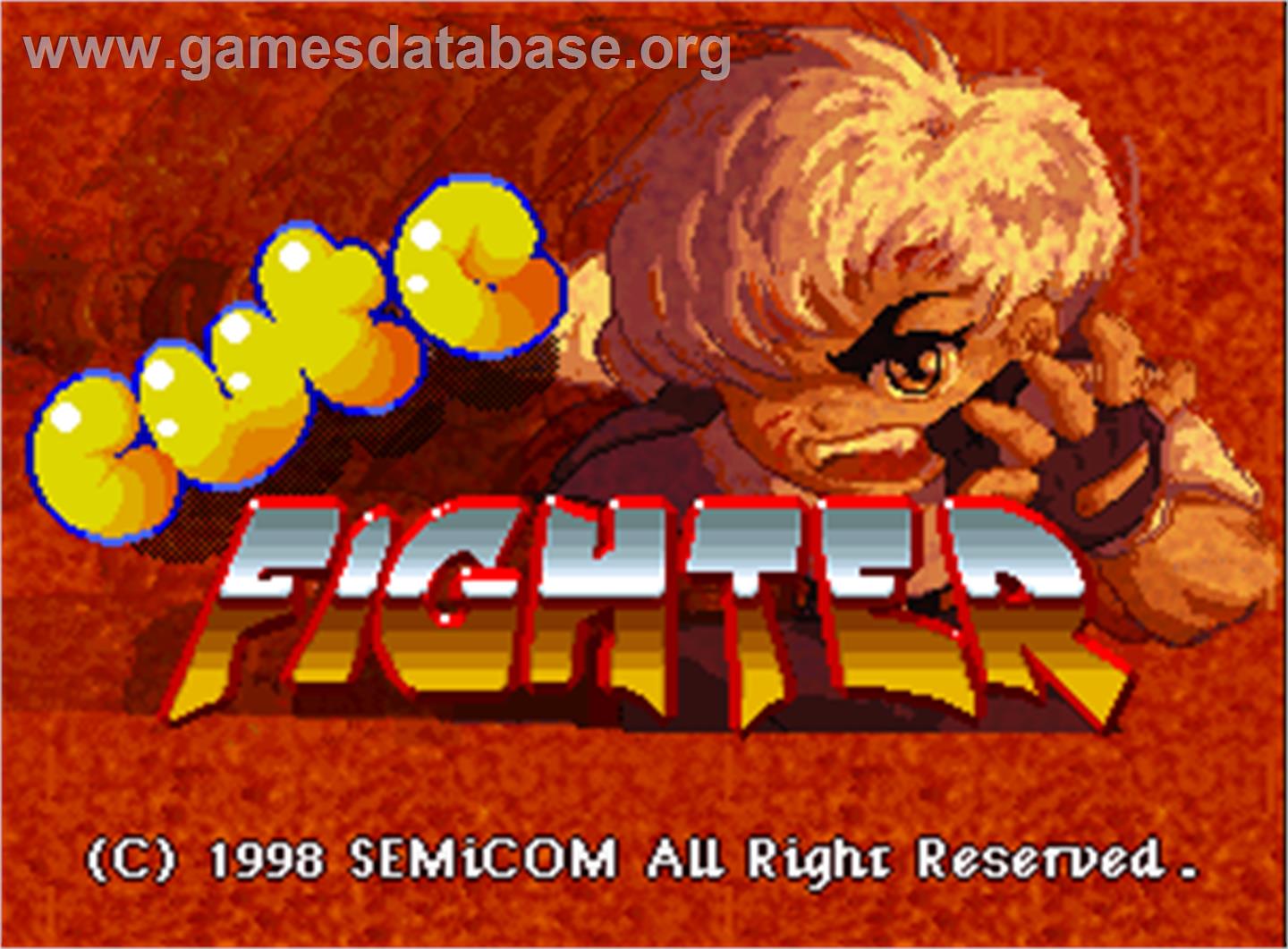 Cute Fighter - Arcade - Artwork - Title Screen