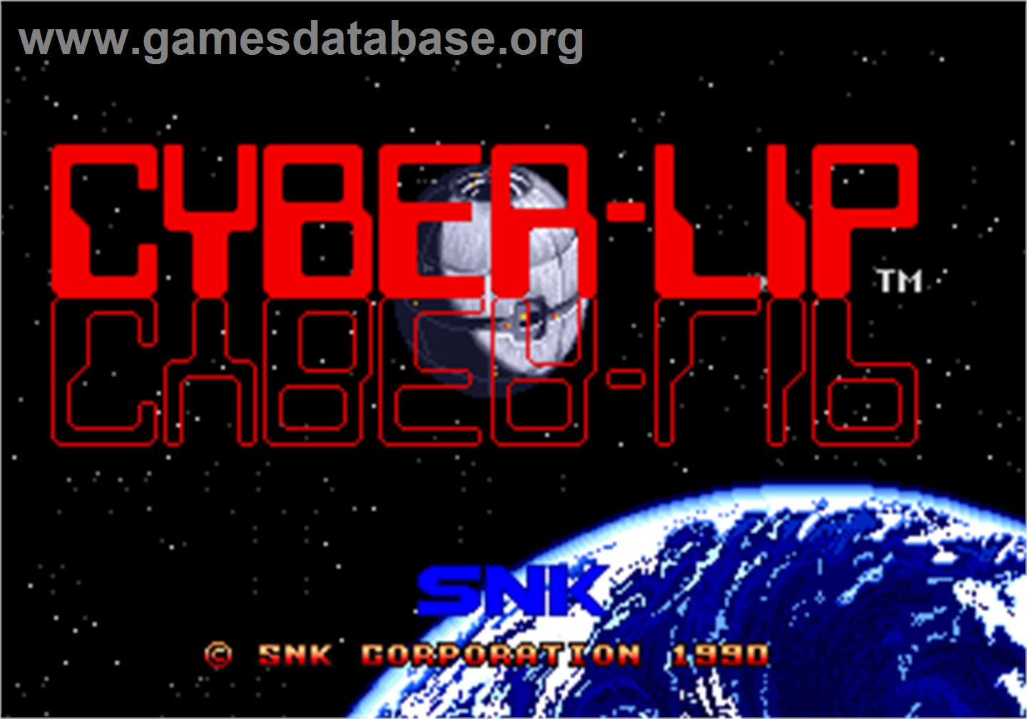 Cyber-Lip - Arcade - Artwork - Title Screen