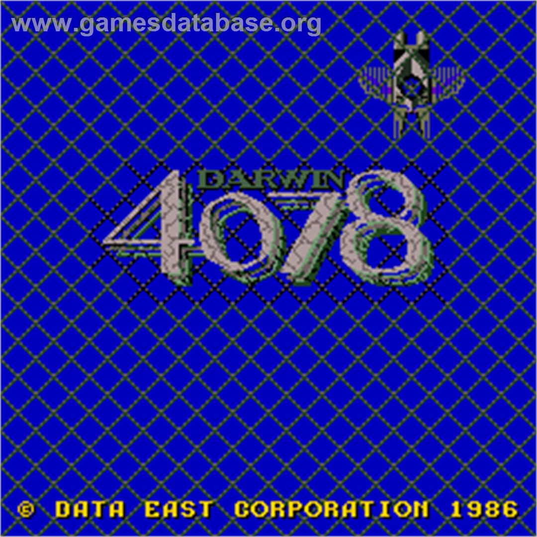 Darwin 4078 - Arcade - Artwork - Title Screen