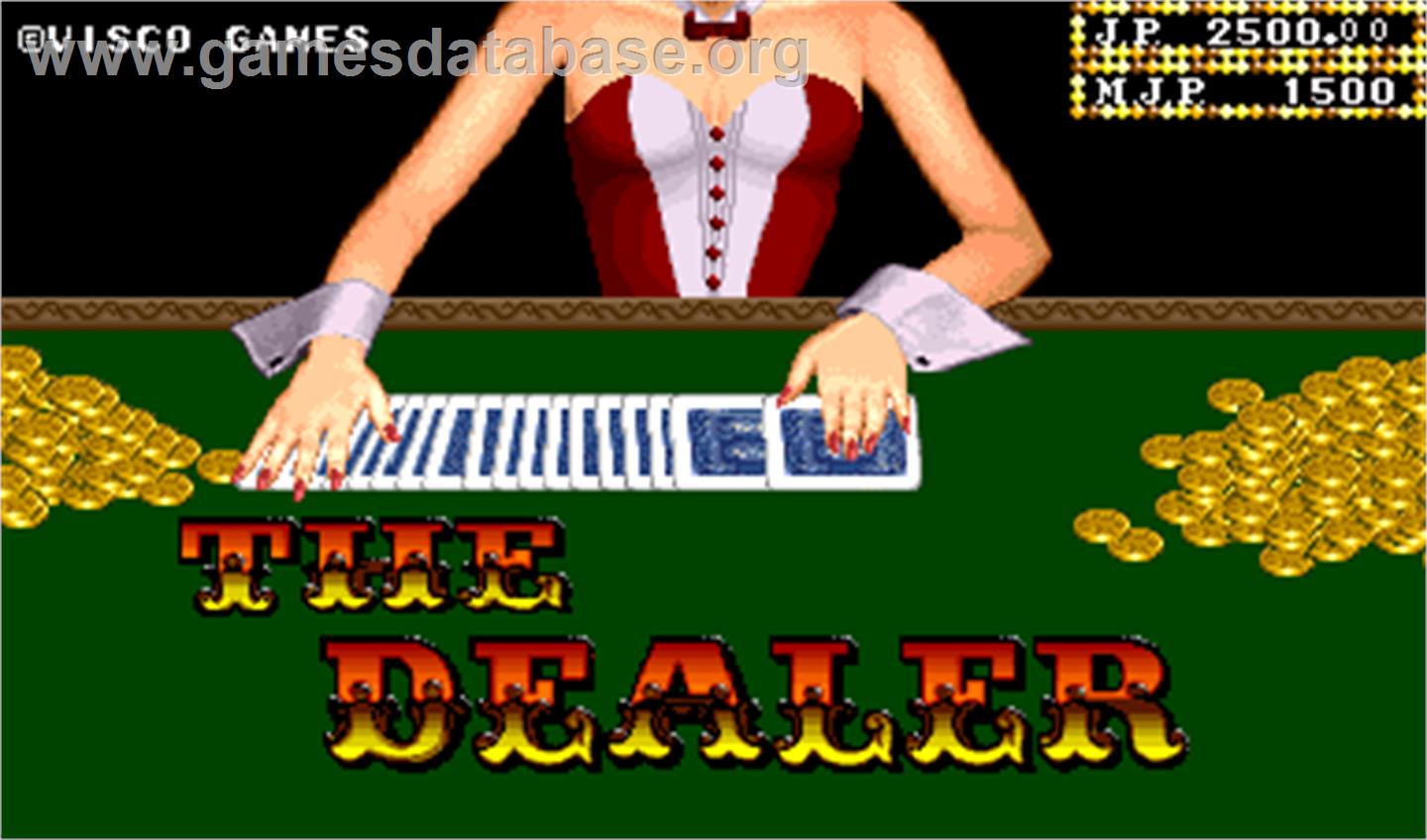 Dealer, The - Arcade - Artwork - Title Screen