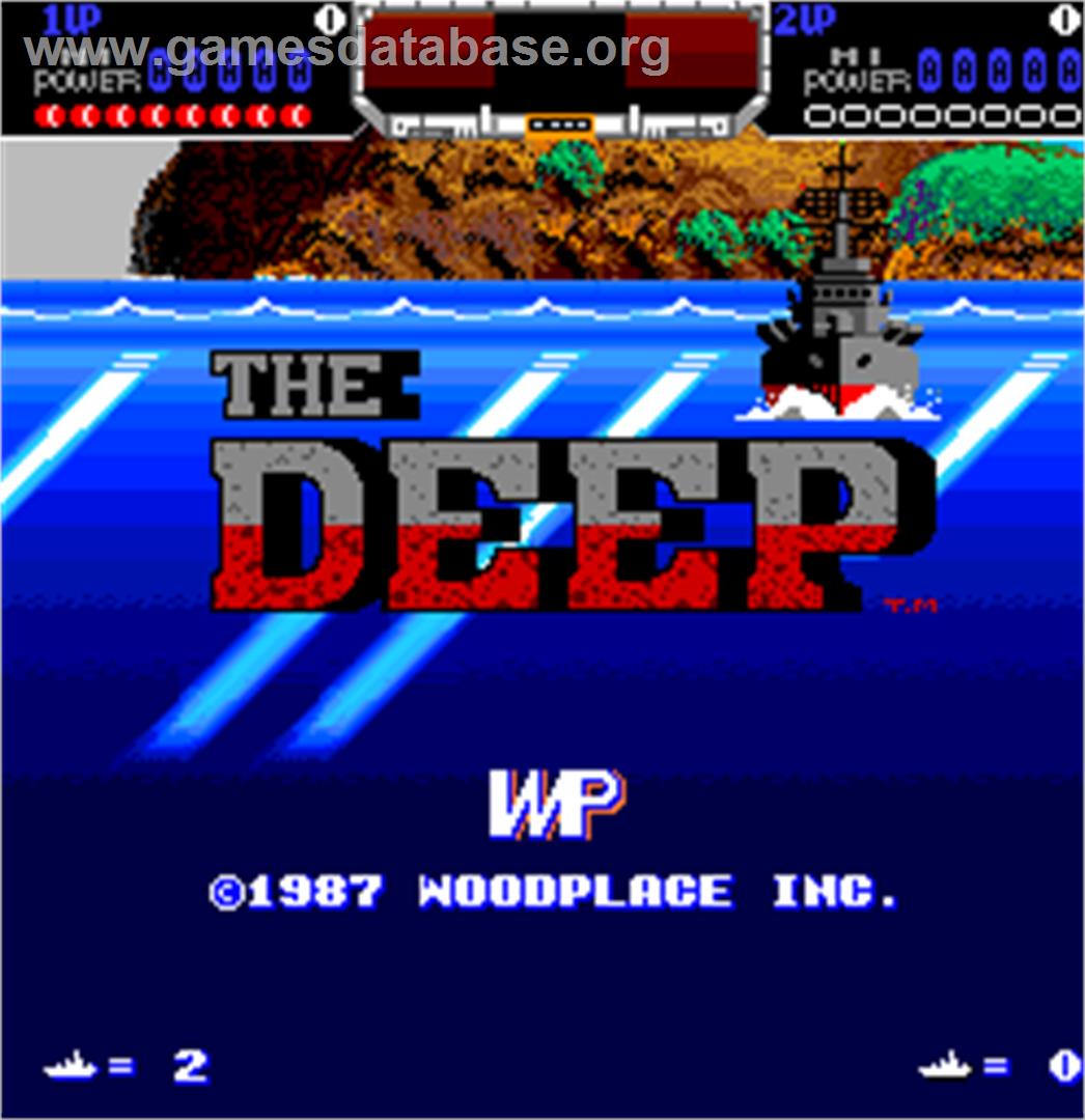 Deep, The - Arcade - Artwork - Title Screen