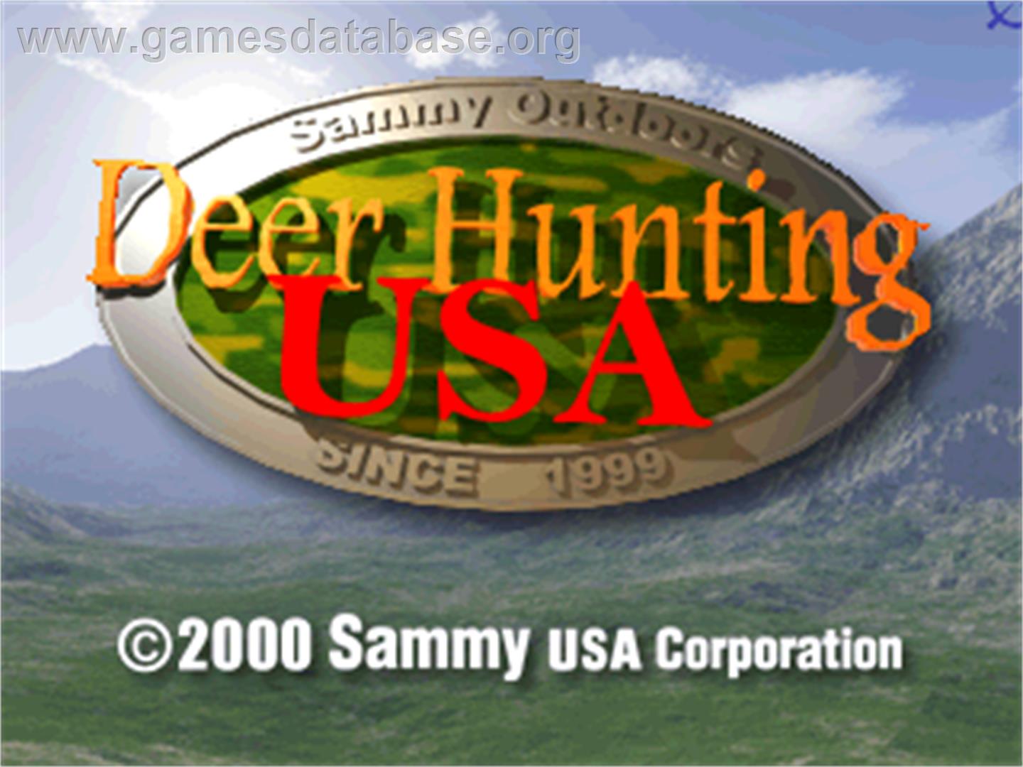 Deer Hunting USA V4.0 - Arcade - Artwork - Title Screen