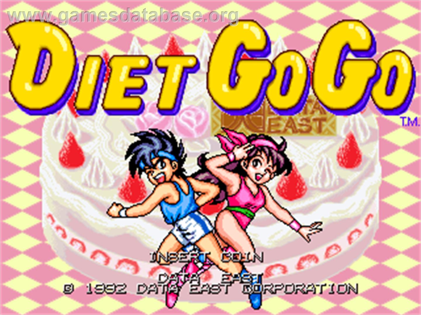 Diet Go Go - Arcade - Artwork - Title Screen