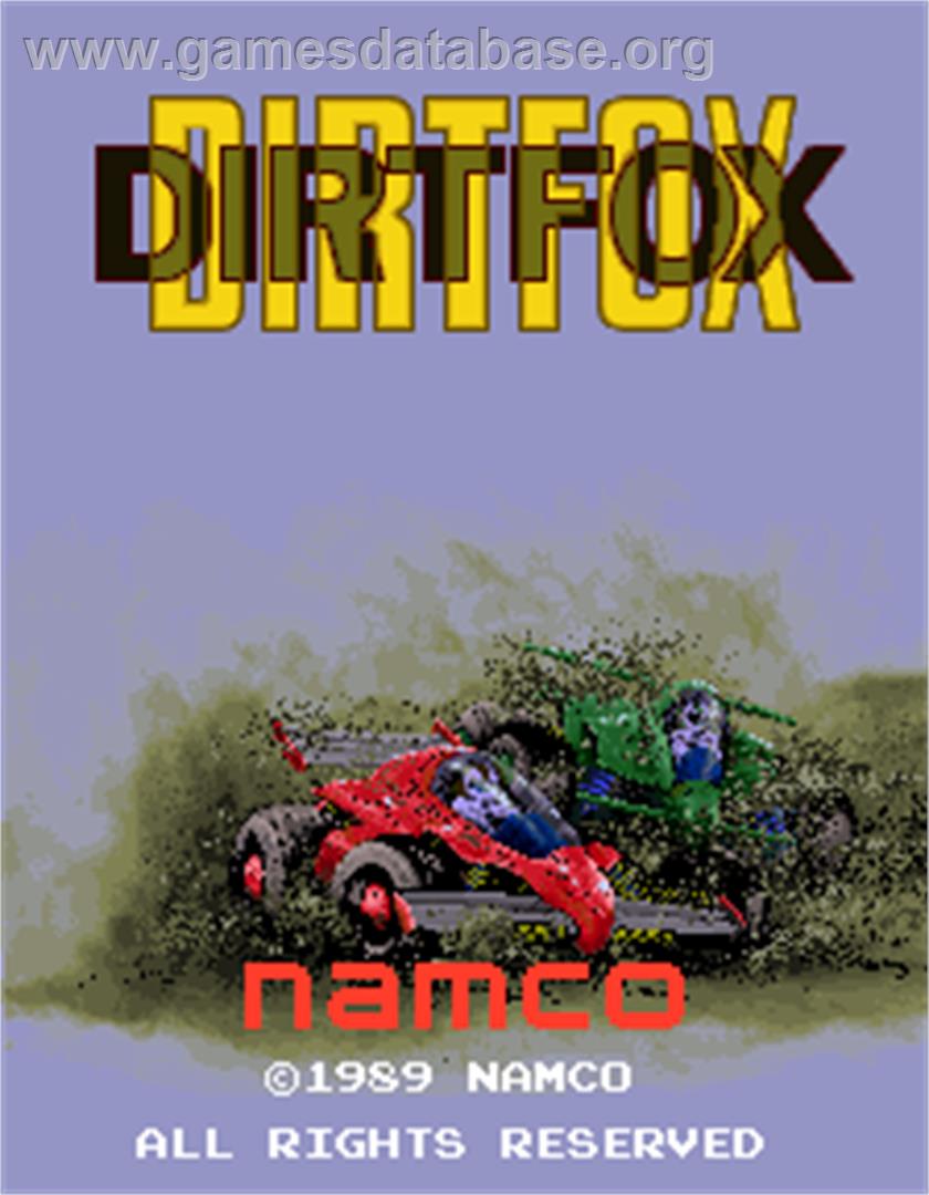 Dirt Fox - Arcade - Artwork - Title Screen