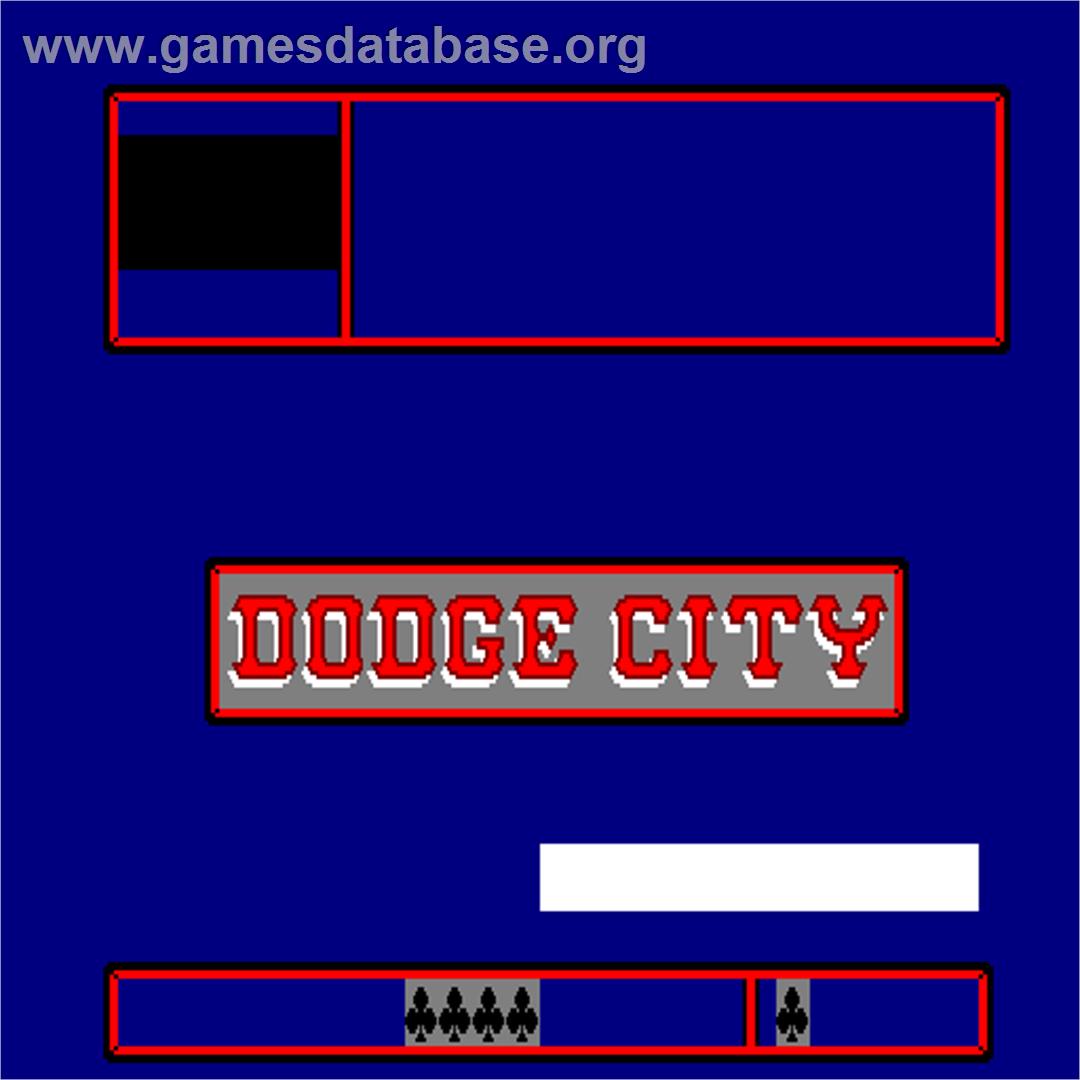 Dodge City - Arcade - Artwork - Title Screen