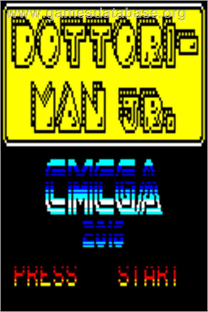 Dottori-Man Jr. - Arcade - Artwork - Title Screen