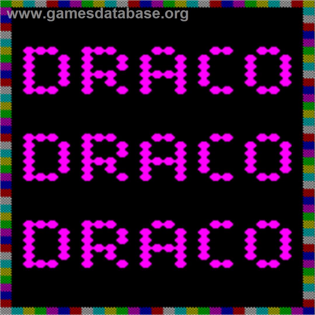 Draco - Arcade - Artwork - Title Screen