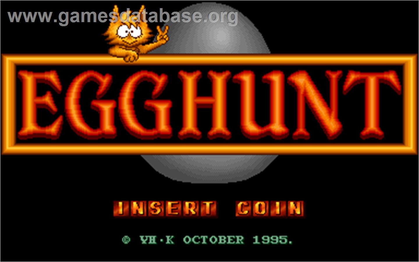 Egg Hunt - Arcade - Artwork - Title Screen