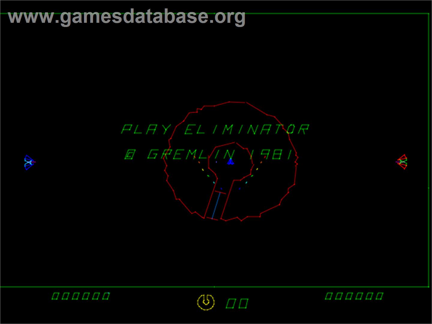 Eliminator - Arcade - Artwork - Title Screen