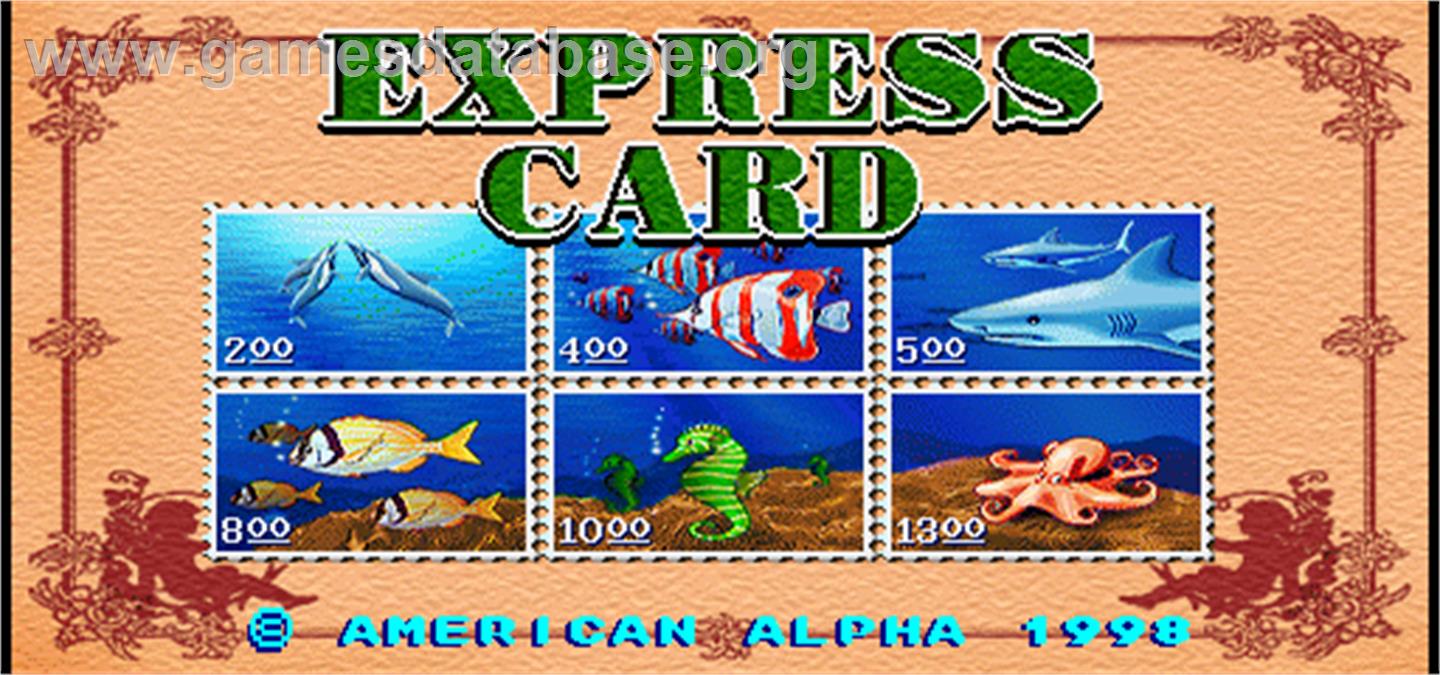 Express Card / Top Card - Arcade - Artwork - Title Screen