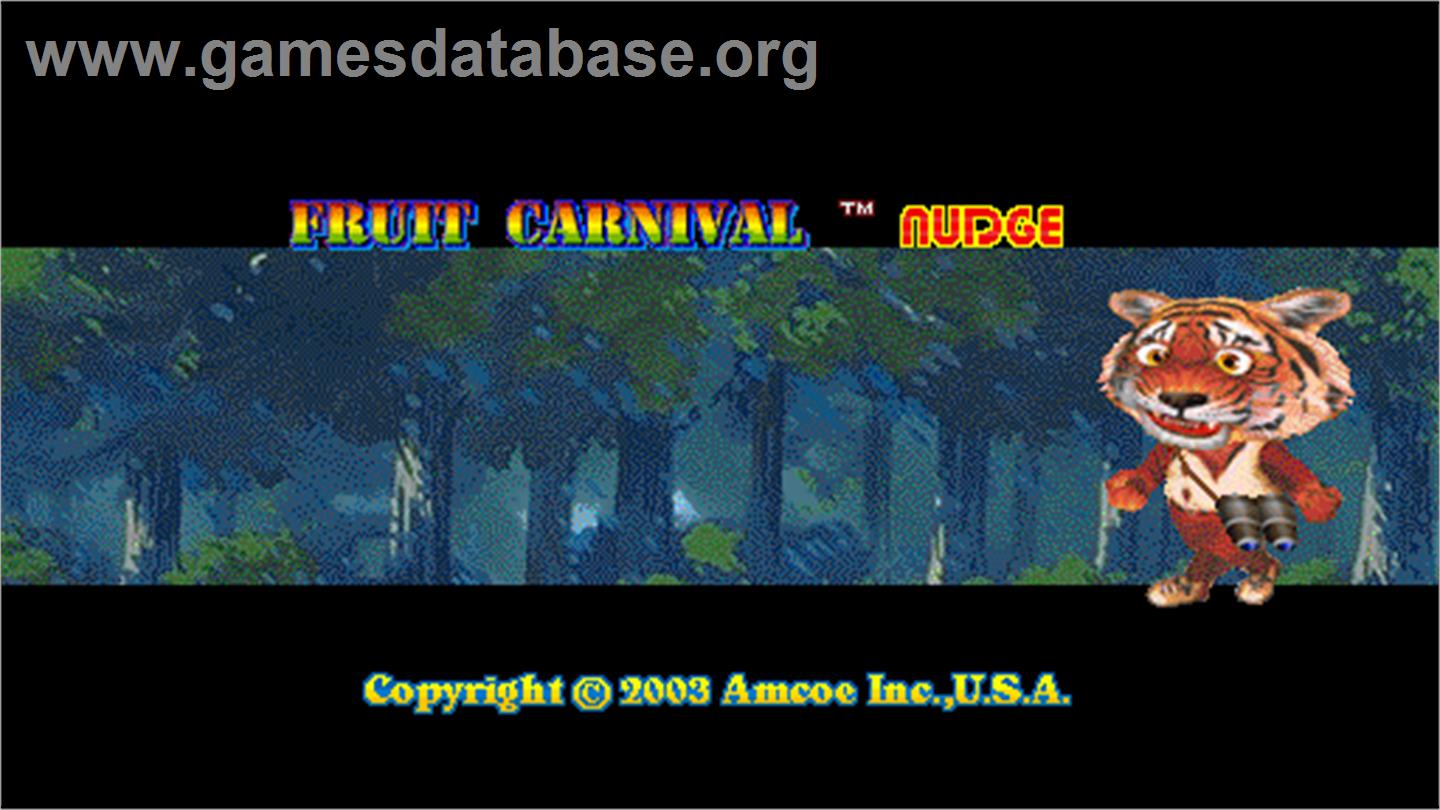 Fruit Carnival Nudge - Arcade - Artwork - Title Screen