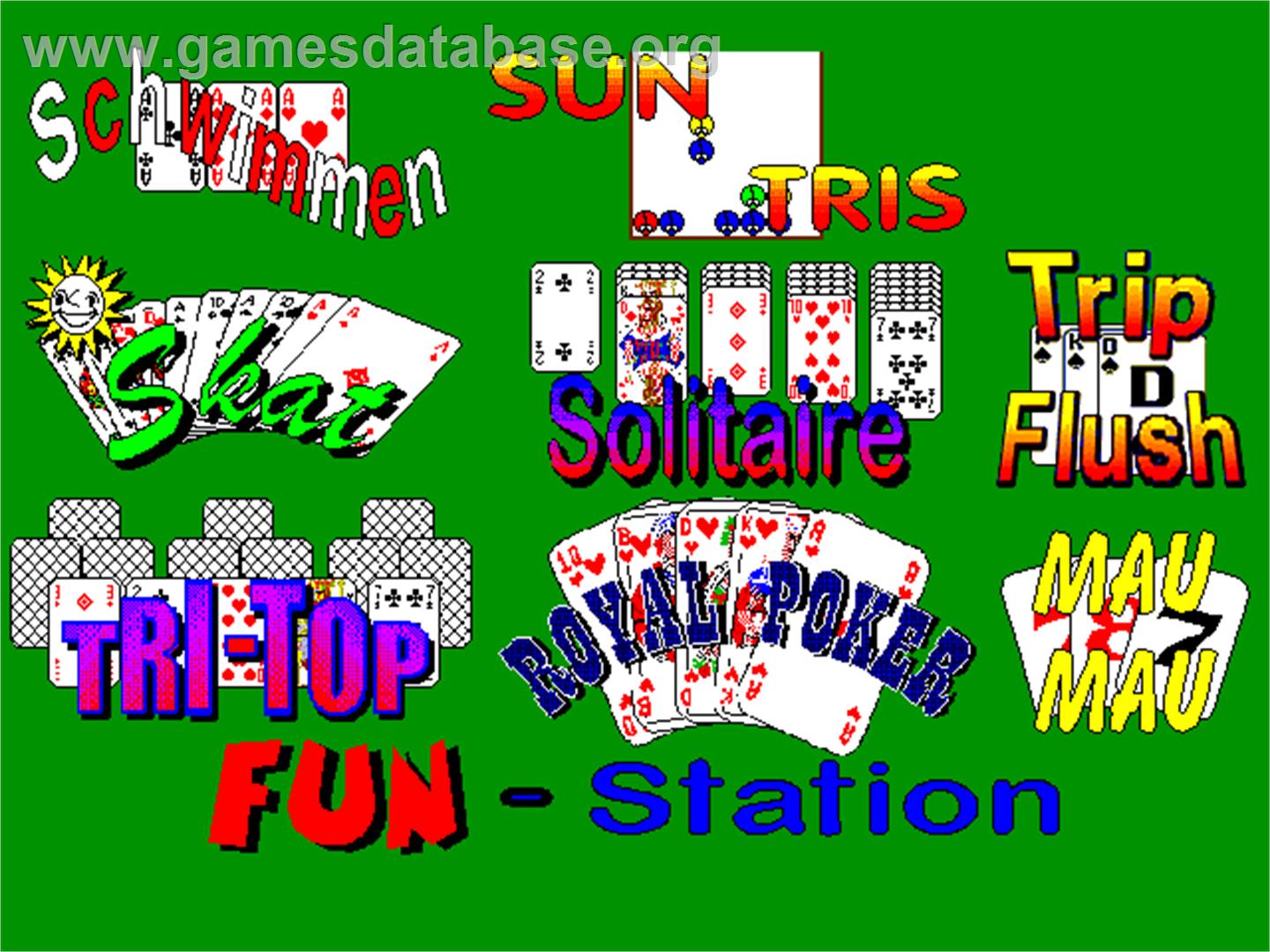 Fun Station Spielekoffer 9 Spiele - Arcade - Artwork - Title Screen