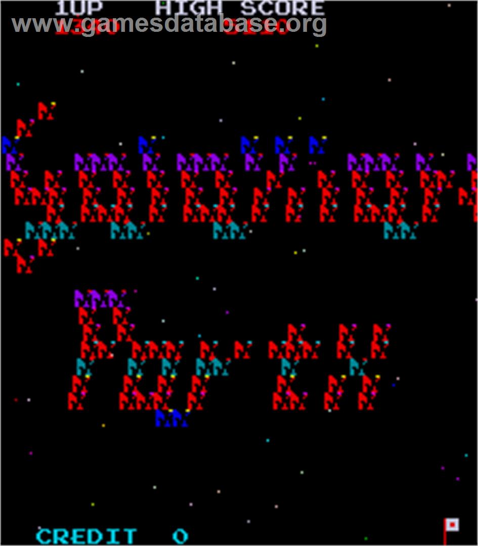 Galaxian Part X - Arcade - Artwork - Title Screen