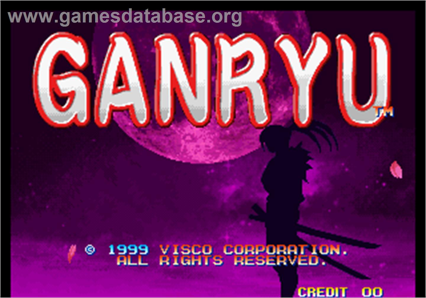 Ganryu / Musashi Ganryuki - Arcade - Artwork - Title Screen