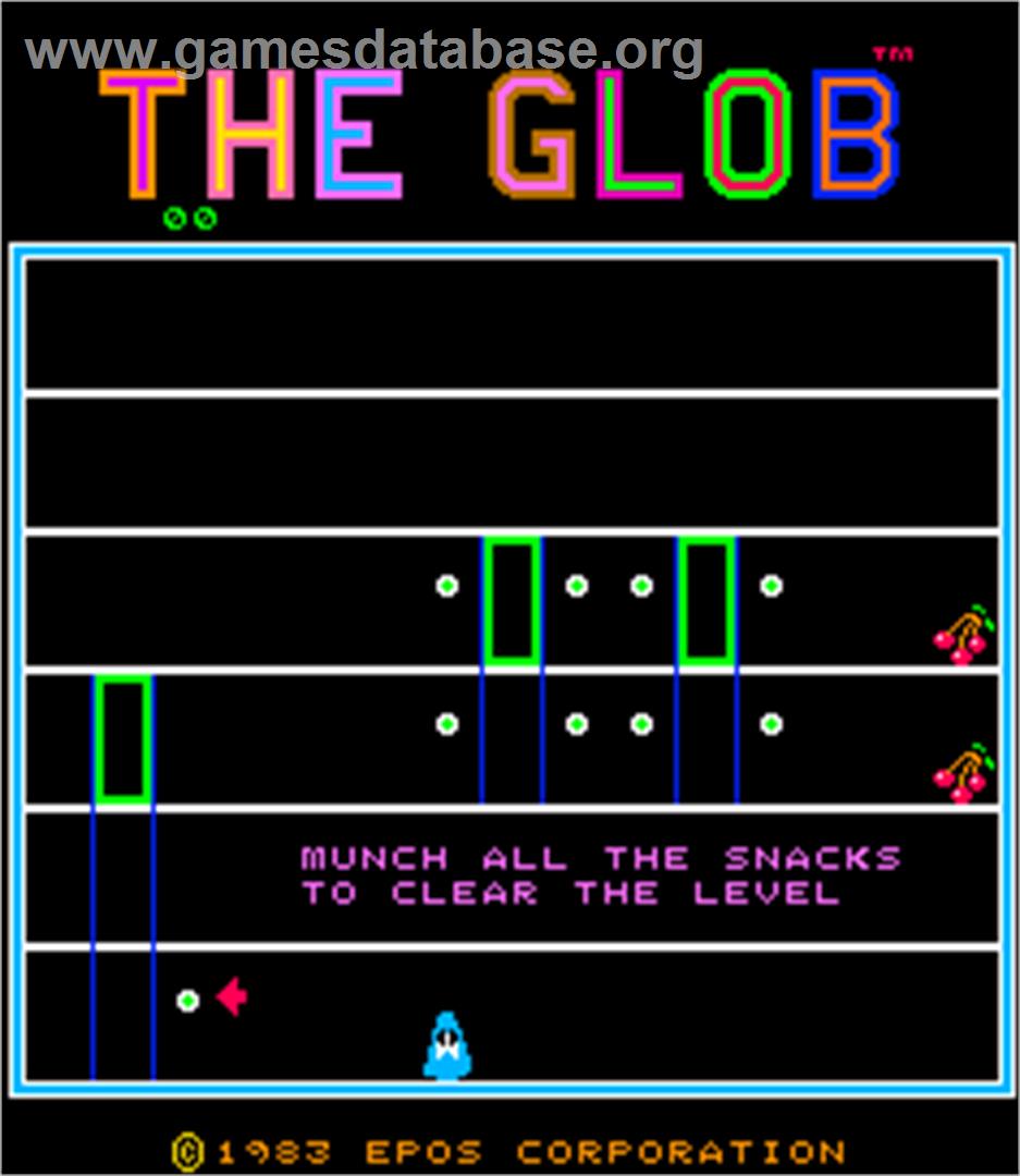 Glob, The - Arcade - Artwork - Title Screen