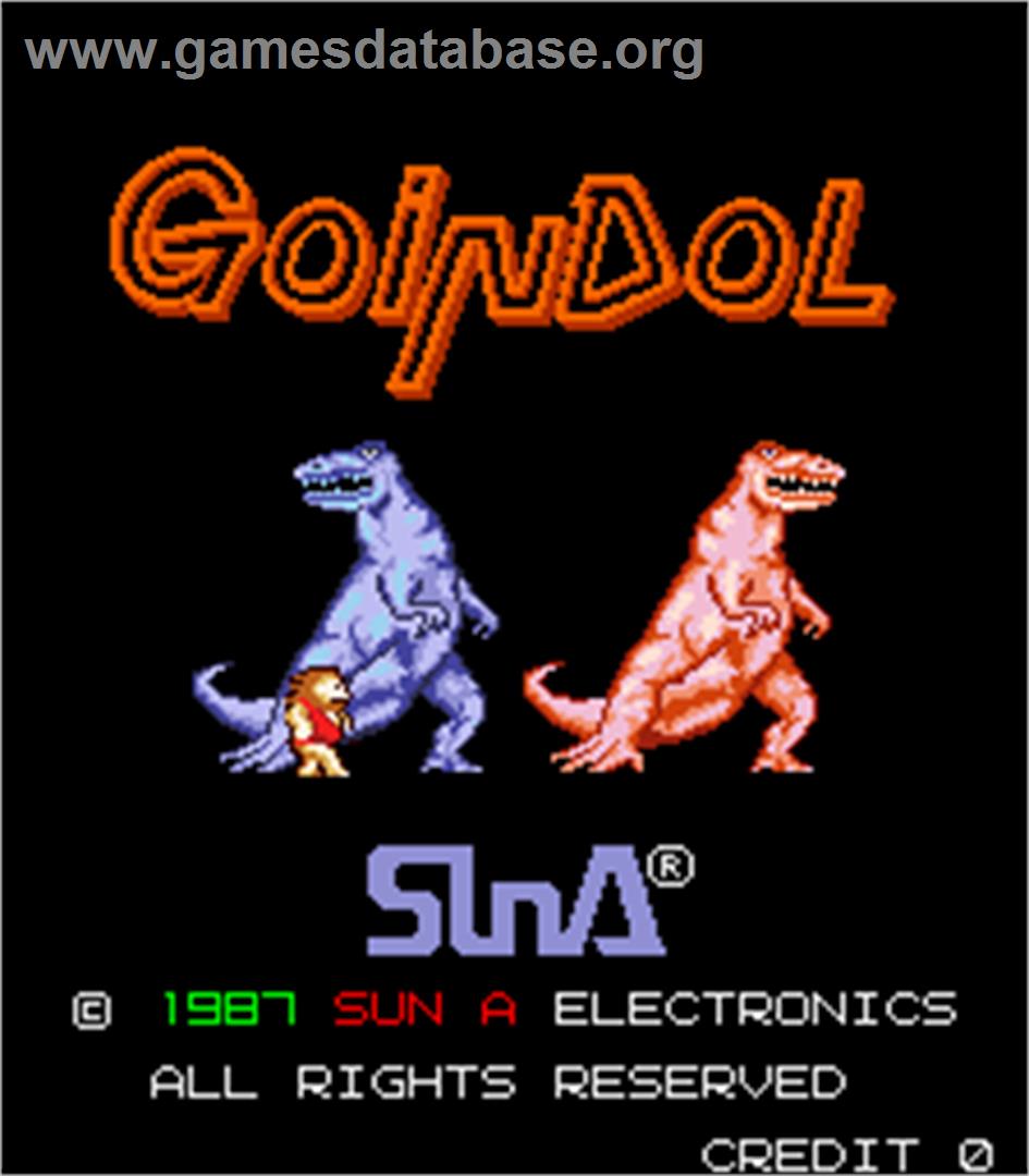 Goindol - Arcade - Artwork - Title Screen