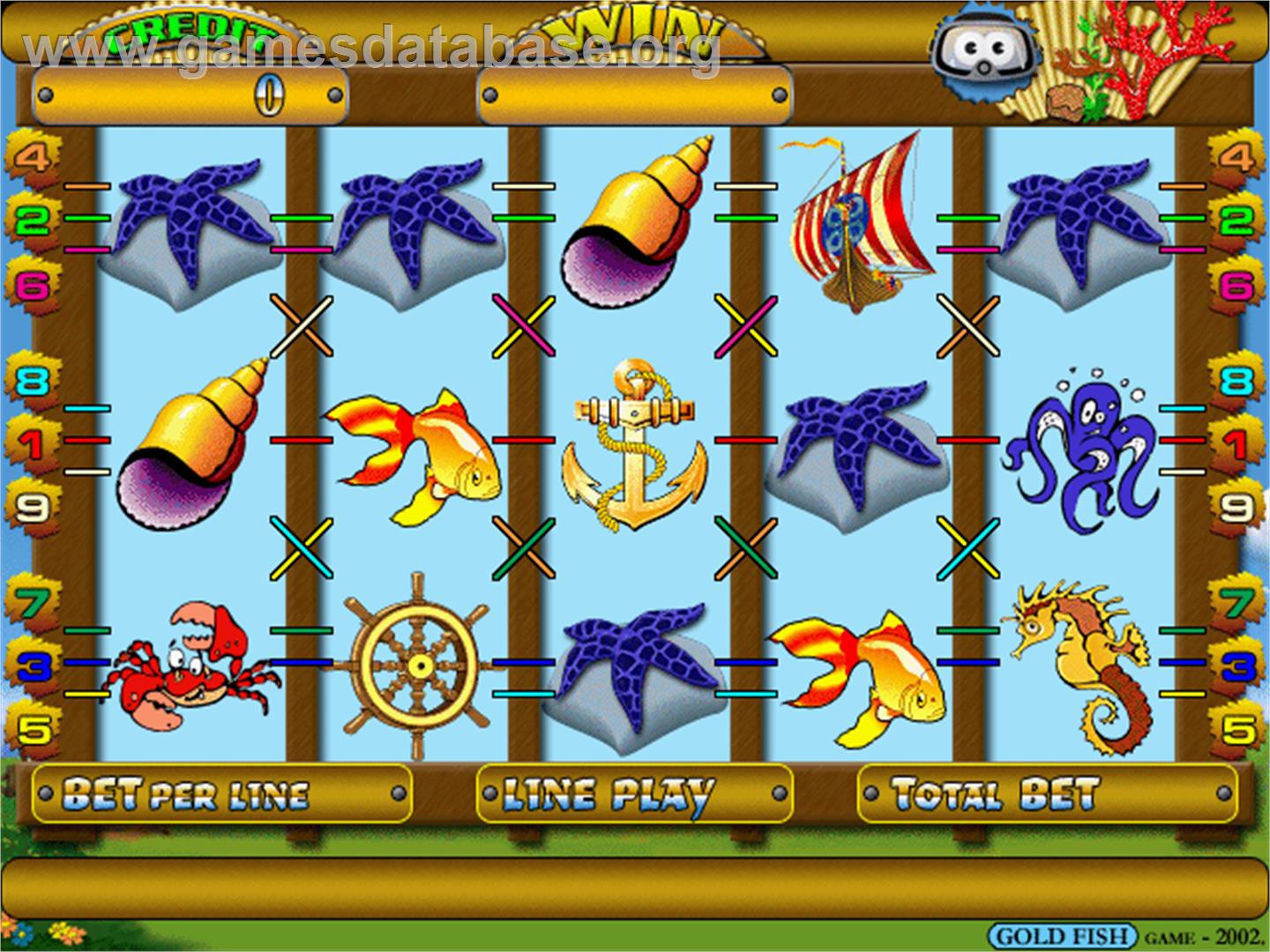 Gold Fish - Arcade - Artwork - Title Screen