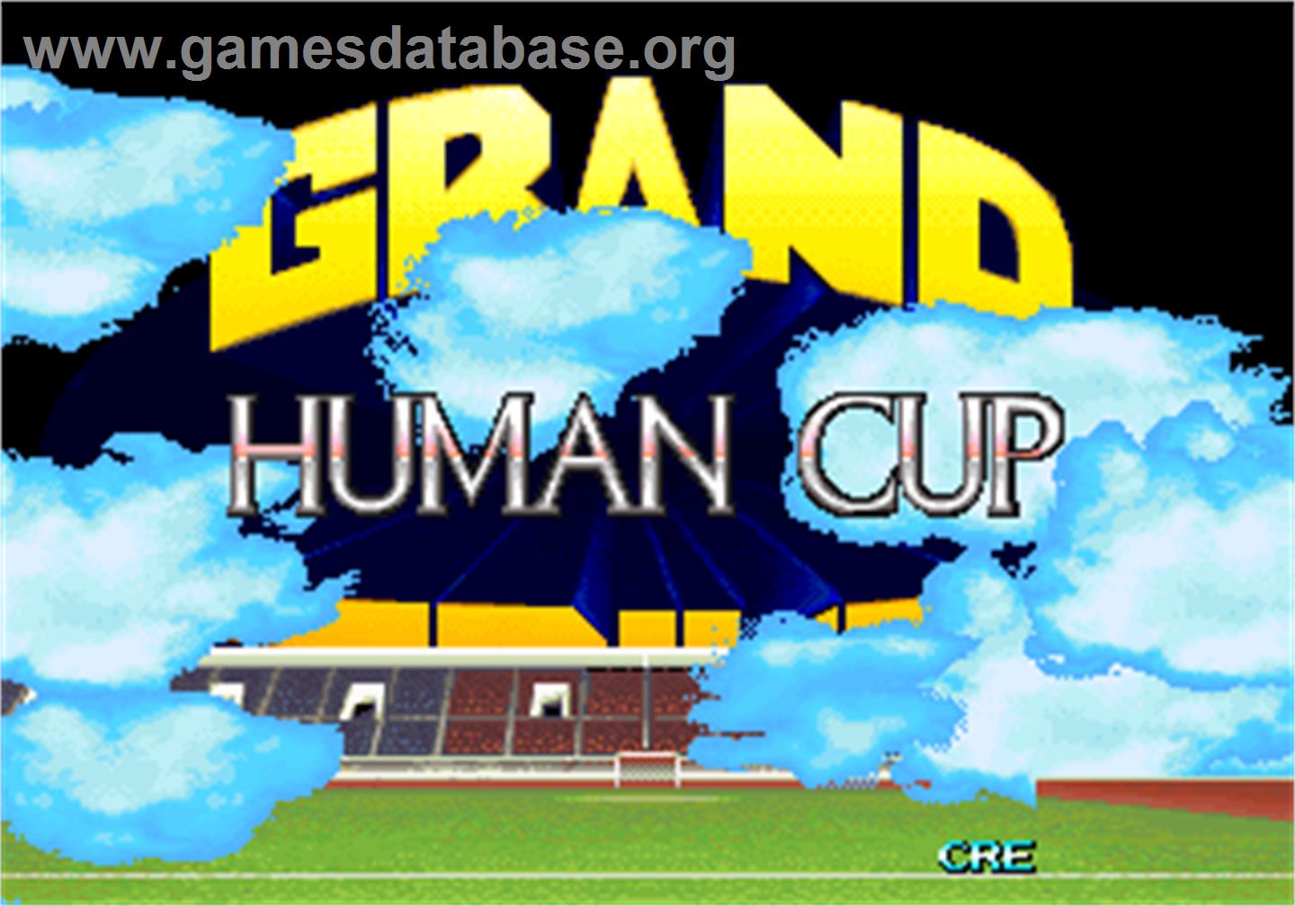 Grand Striker - Arcade - Artwork - Title Screen