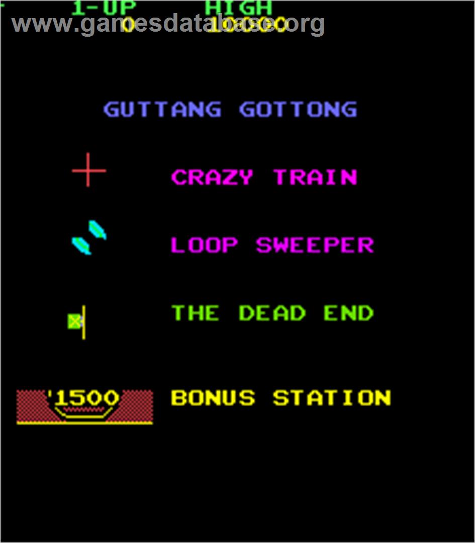 Guttang Gottong - Arcade - Artwork - Title Screen