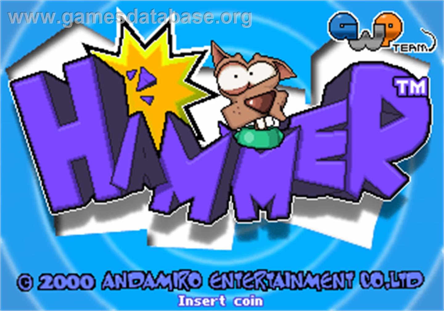Hammer - Arcade - Artwork - Title Screen