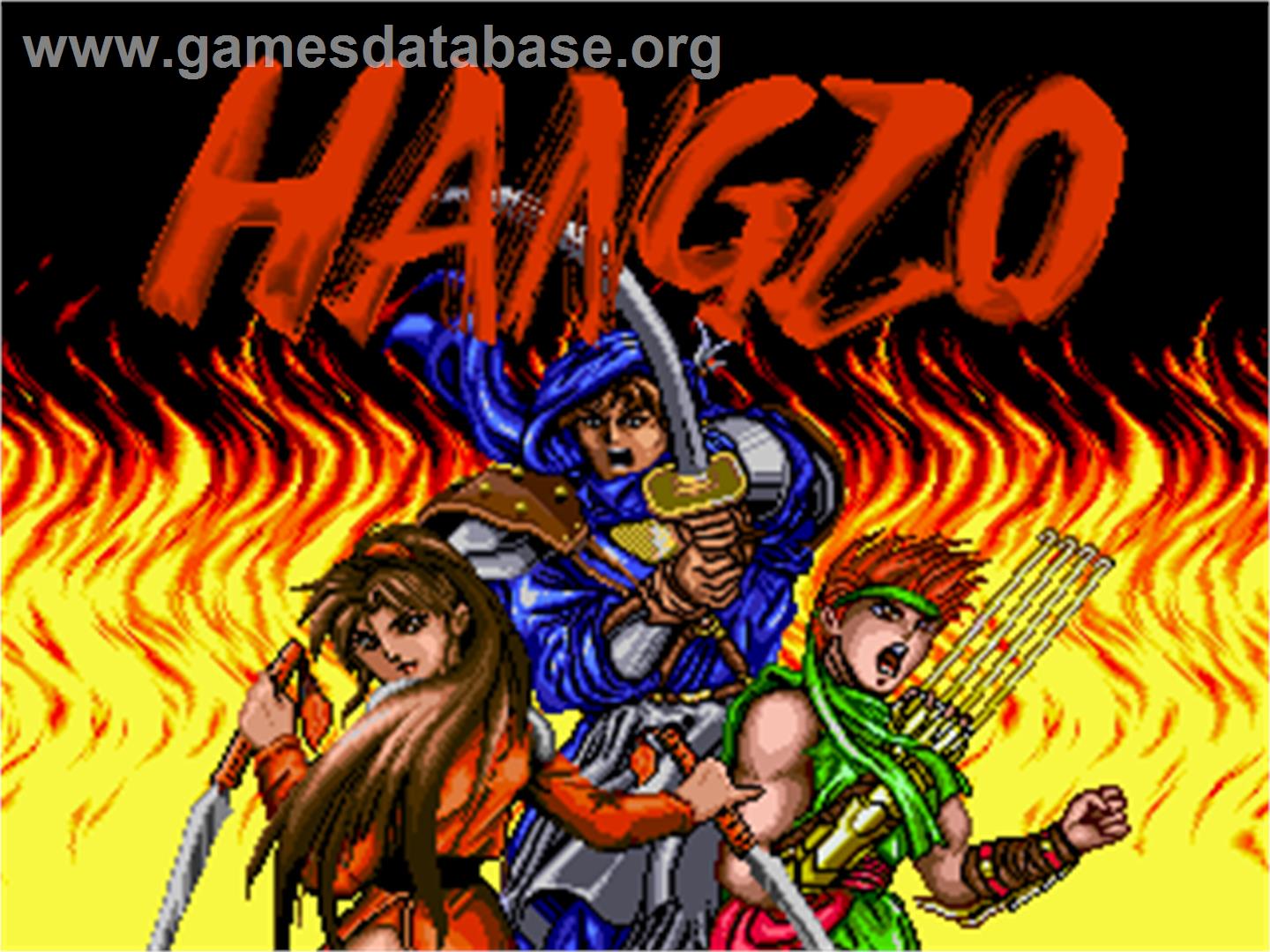 Hangzo - Arcade - Artwork - Title Screen