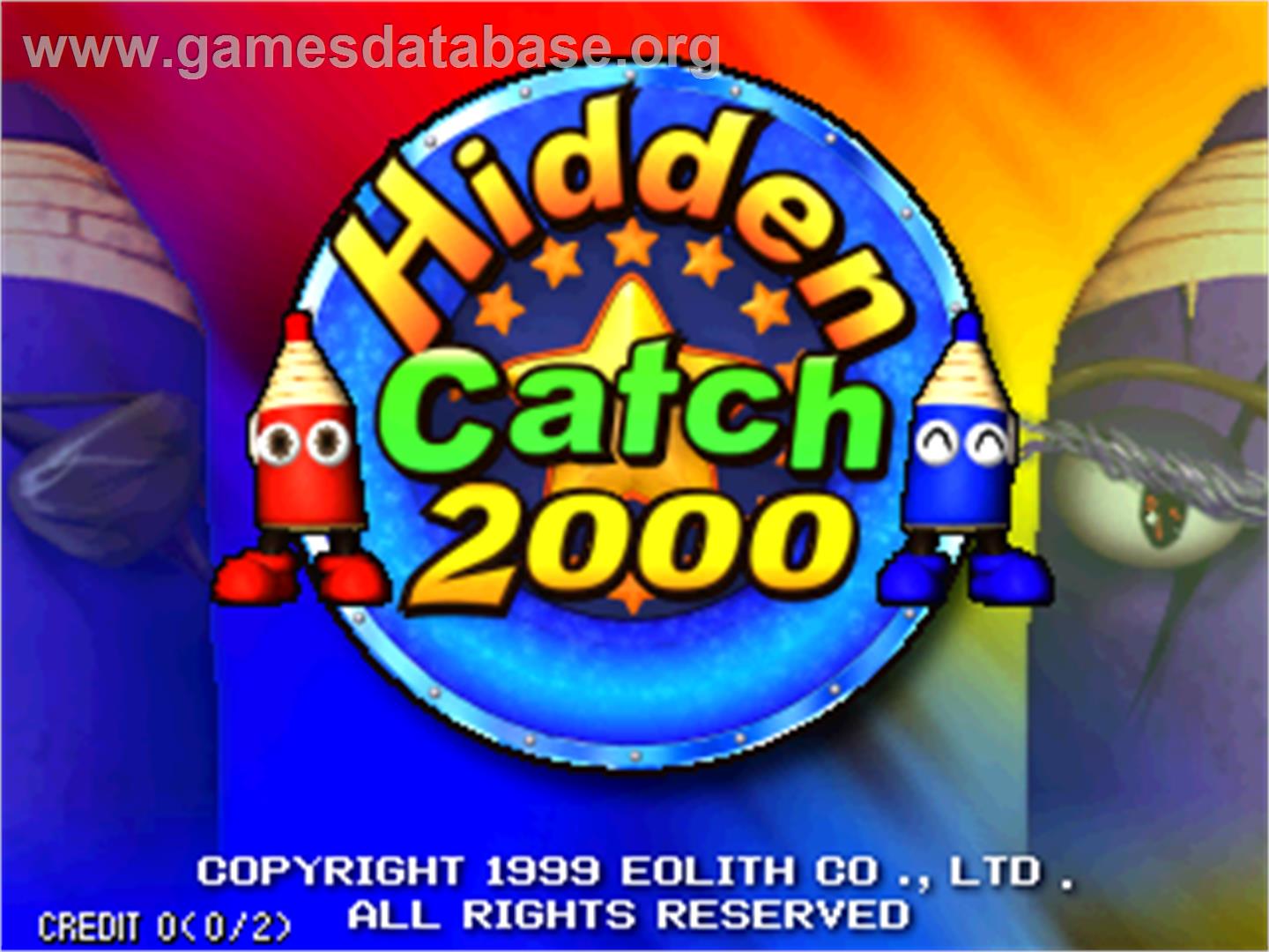 Hidden Catch 2000 - Arcade - Artwork - Title Screen