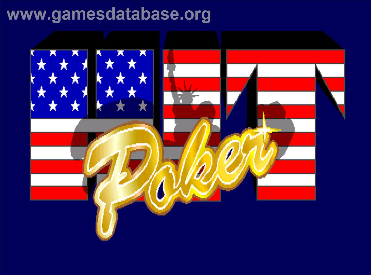 Hit Poker - Arcade - Artwork - Title Screen