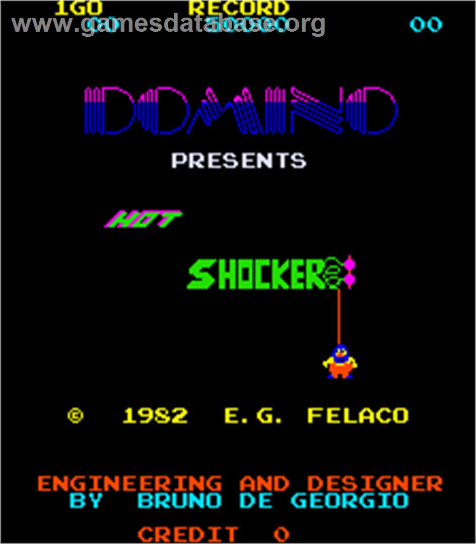 Hot Shocker - Arcade - Artwork - Title Screen