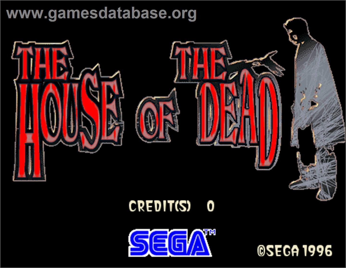 House of the Dead - Arcade - Artwork - Title Screen