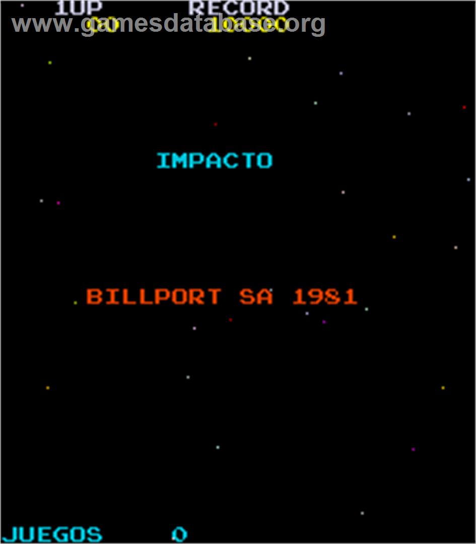 Impacto - Arcade - Artwork - Title Screen