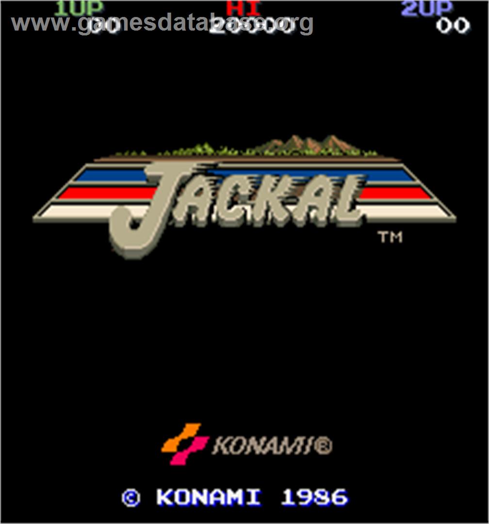 Jackal - Arcade - Artwork - Title Screen