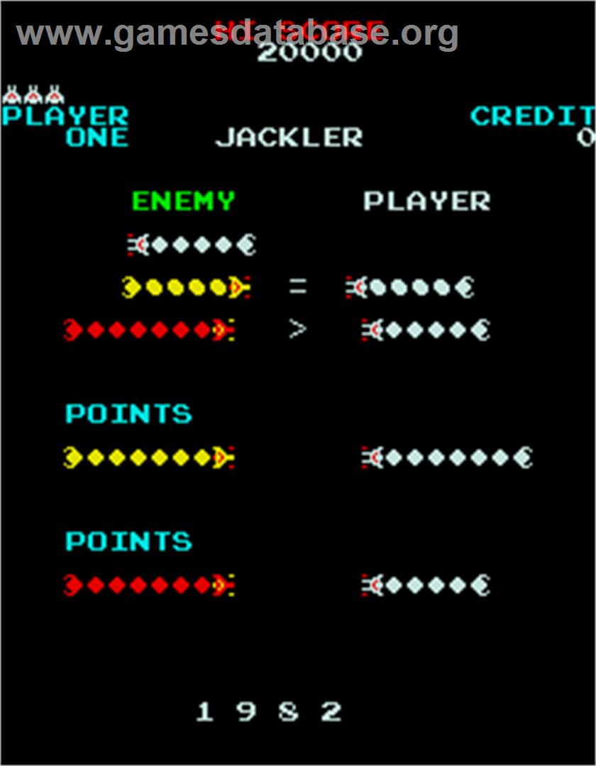 Jackler - Arcade - Artwork - Title Screen