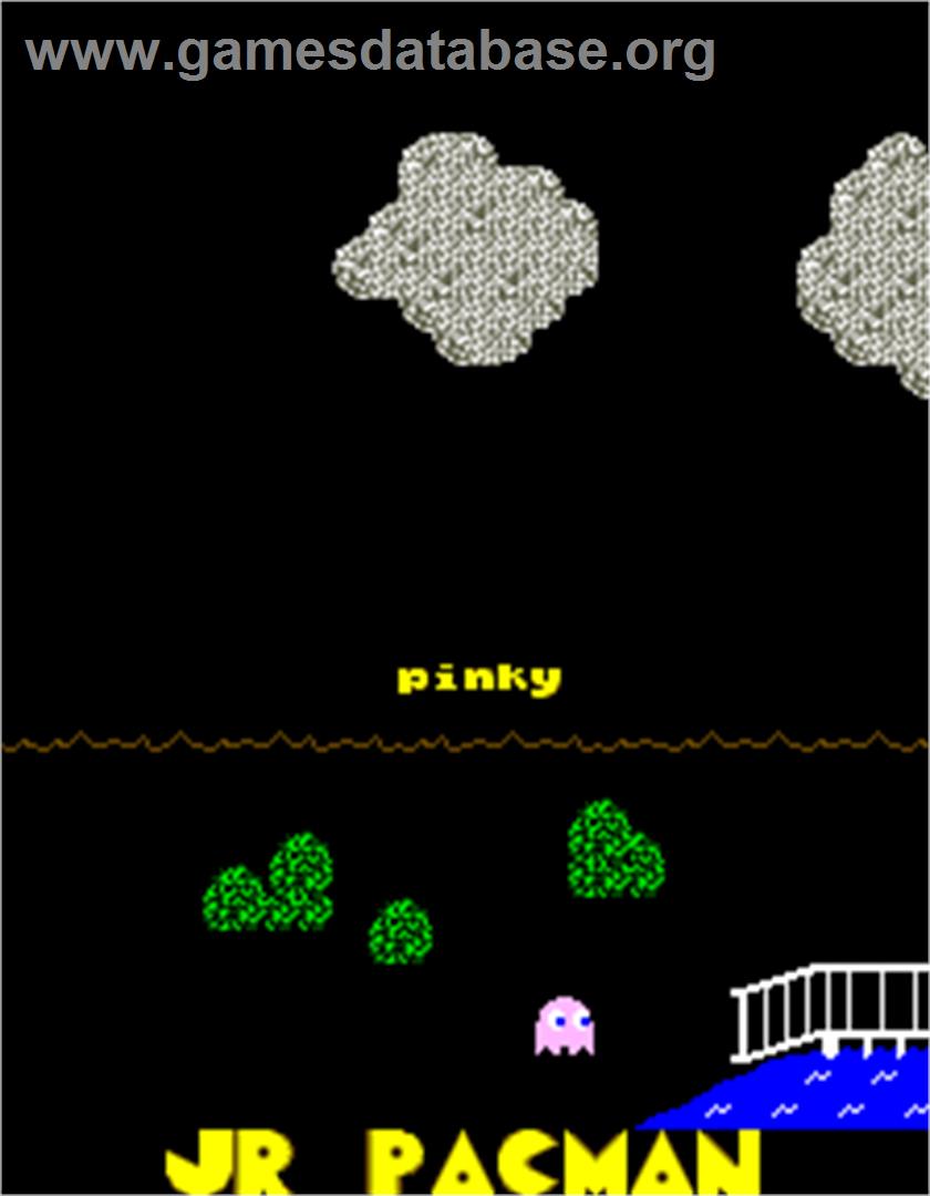 Jr. Pac-Man - Arcade - Artwork - Title Screen